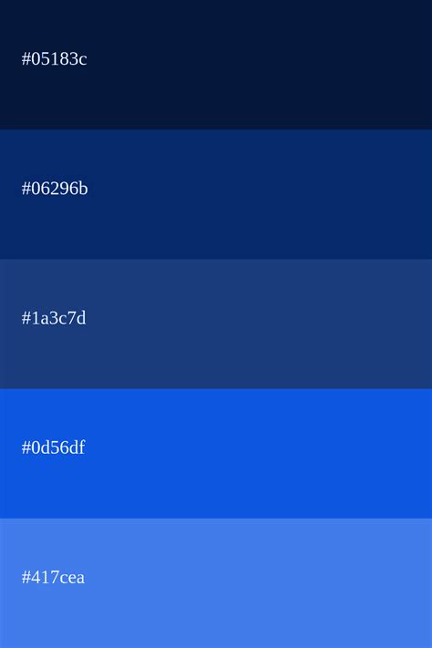 codigo azul escuro